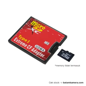 Extreme Micro SD Card To Compact Flash CF Adapter Converter