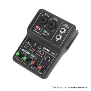 Teyun Sound Card USB Mini Portable 2 Way Driver Free Mixer - Q12 Audio