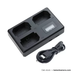 Triple Charger for NP-FZ100 Battery