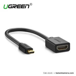 Ugreen Micro HDMI Male to HDMI Female Adapter Cable 22cm